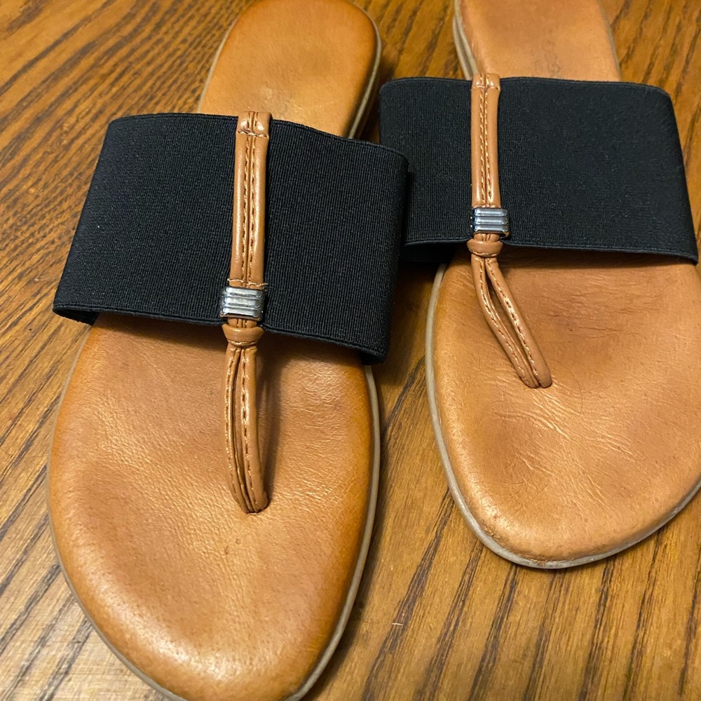 Andrea Assous sandals.  Genuine leather